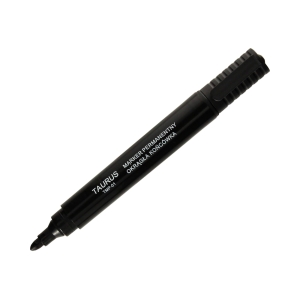 Marker permanentny czarny - 12 sztuk