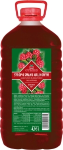 Syrop malinowy do piwa 4,96 litra