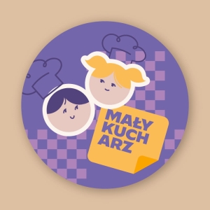 Naklejki "Mały kucharz" [50 szt.] 