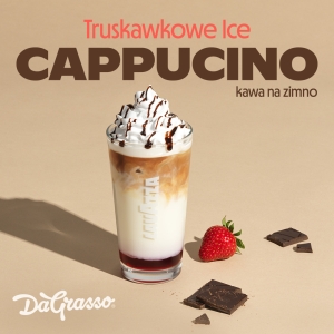 Truskawkowe Ice Cappucino - materiały SoMe